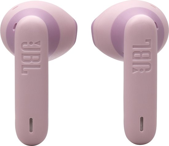 JBL Wave Flex 2 - Noise Cancelling Oordopjes - Oortjes Draadloos - Bluetooth - Open-fit In-ear - 40 uur speeltijd - IP54 - Roze