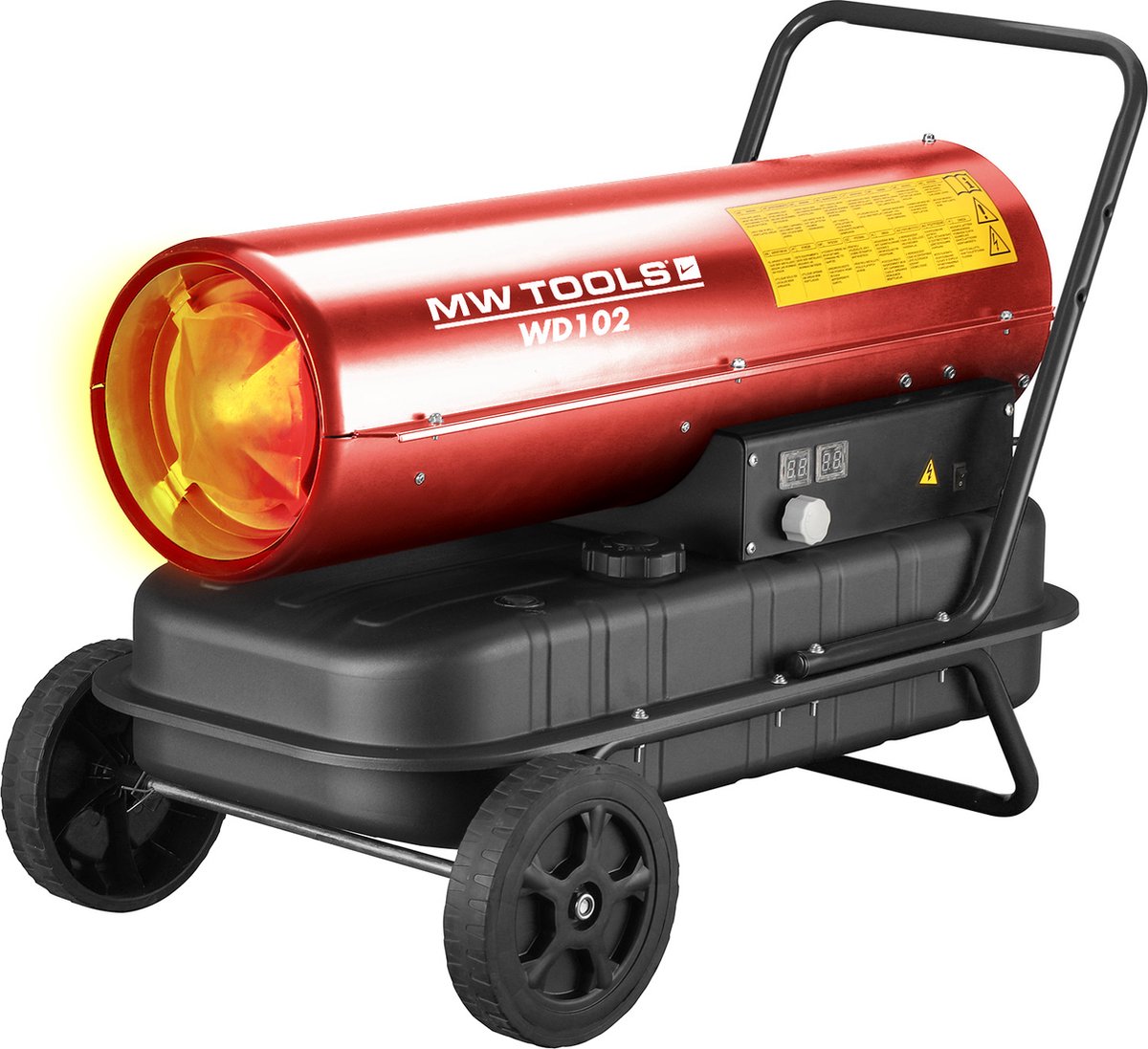 Bol.com Warmeluchtblazer diesel 30kW MW Tools WD102 aanbieding