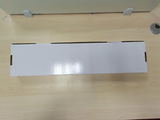 LuxeBath 90 cm 2in1 Douchegoot met Tegel, Zwart, Roestvrij Staal