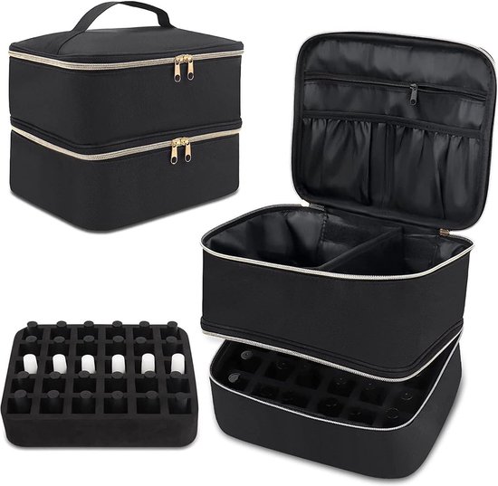 EXCELLENT ELITE SPANKER opbergtas met het Molle-systeem voor het opbergen va EDC gereedschap, organizer, zakgereedschap, tas (Zwart
