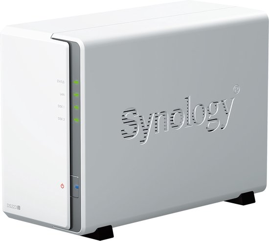Synology DS223j - NAS - 2 bays - 0TB - Wit van Synology — afbeelding 4
