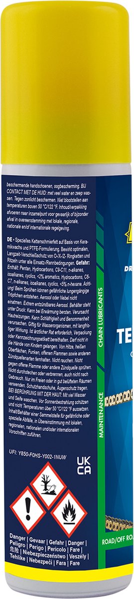 Putoline Ketting Spray - Corrosie & slijtage bescherming - Waterafstotend - Anti-schimmel - 75 ml van Merkloos — afbeelding 5