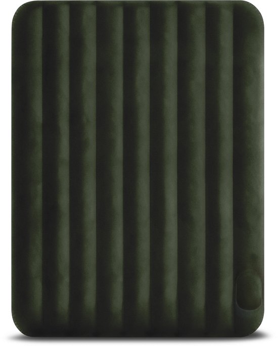 Intex Queen Dura-Beam Downy Luchtbed met ingebouwde voetpomp - 203x152x25cm van Intex — afbeelding 3