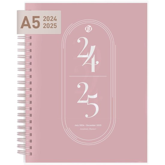 Legami - Weekplanner met notebook, 12 maanden medium, dagboek van januari 2025 tot december 2025, sluiting met elastiek, maandplanner januari 2026, laatste tas, adresboek, 12 x 18 cm, Golden Hour