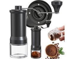 Handmatige Koffiemolen - Handmolen voor Espresso - Instelbare maalgraad - Koffiebonen maler