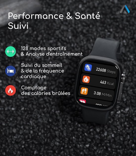 Montre Connectée Abyx Fit Touch Abyx Fit Touch Montre Intelligente