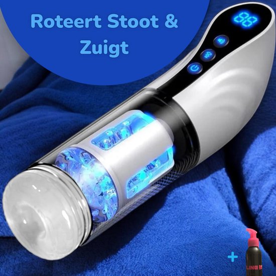 Foto: Bum bling power burst masturbator masturbator voor man sex toys voor mannen 9 zuigstanden 9 stootstanden 9 rotatiestanden gay toys pocket pussy seksspeeltje voor koppel gay sex toys blowjob masturbator mastrubator