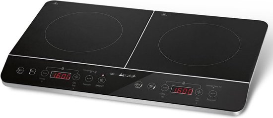 Inventum IKA8045 inbouw inductie kookplaat met afzuiging 80 cm breed