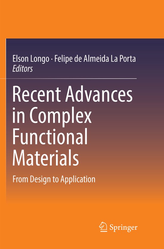 Recent Advances in Complex Functional Materials - cover
