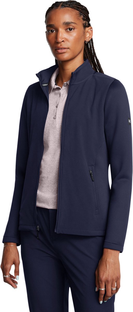 Under Armour Pro Hybride Dames Golfjas Midnight Navy — afbeelding 4
