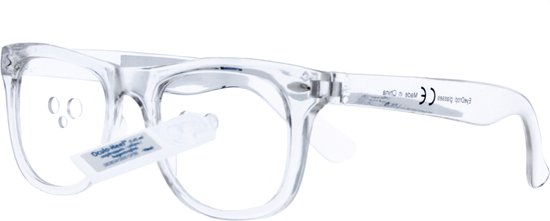 EyeDrop 001 by Icon Eyewear - Bril voor oogdruppels - Universeel - Transparant - 3 maten gaten per glas