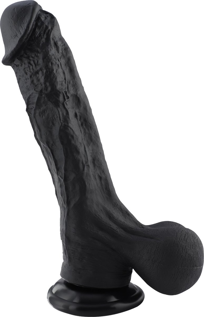Goedkoopste Dildo Opzetstuk XL 31 cm KlicLok® Zwart