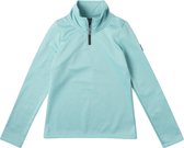 O'Neill - Fleece trui met halve rits voor meisjes - Solid - Aqua zee - maat 176cm