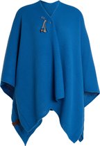 Cardigan cache-cœur tricoté Jazz Knit Factory femme - Cobalt