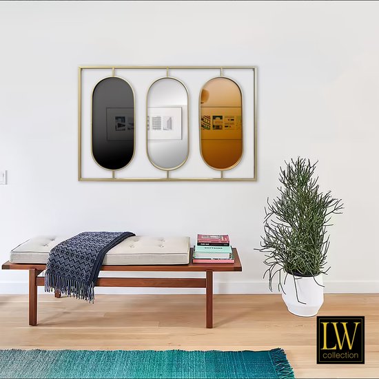 Metalen rechthoek (25 x 40 cm) op voet – zwart – De Tuinkamer