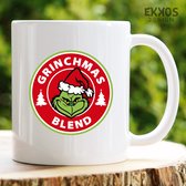Grinchmas Blend Mug - Décorations de Noël de Noël - Cadeau de Noël - Verres à Thee - Cadeau amusant - Mugs - Cadeau pour mari - Cadeau pour femme - Cadeaux de la Saint-Valentin - Tasses à café
