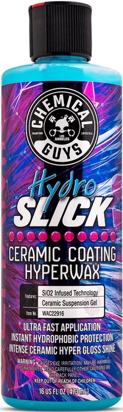 Chemical Guys Hydro Slick Hyperwax, Ceremic Coating - 16 us fl oz (473 ml)