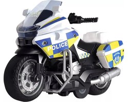 DieCast politiemotor - Classical Moto - metall motorcycle - pull-back /terug trek functie - met licht en geluidseffecten
