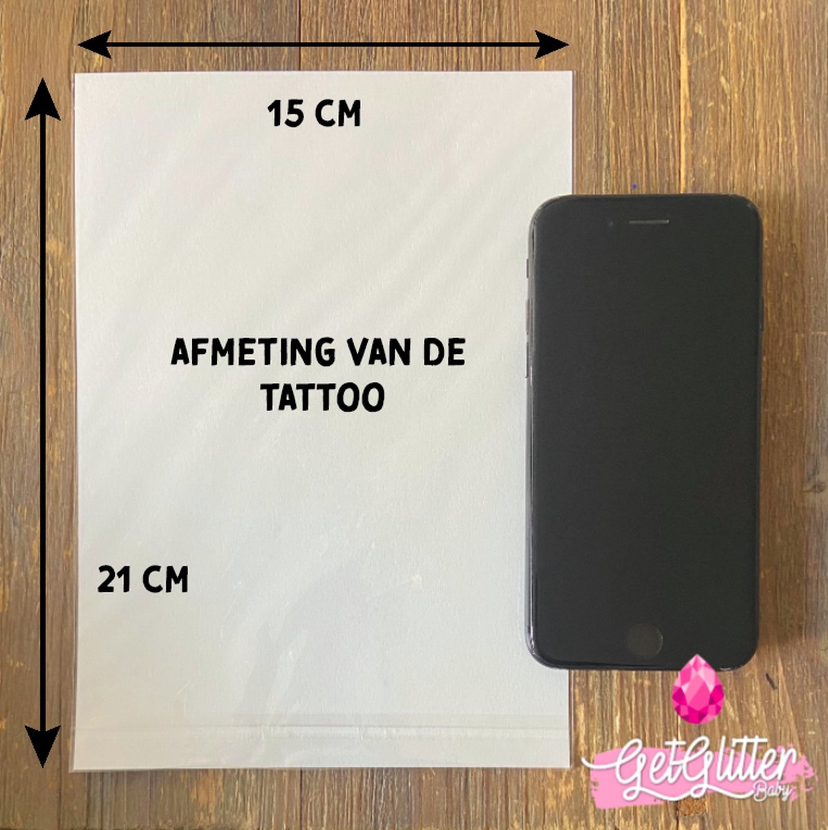 GetGlitterBaby® - Spinnen Tattoo / Halloween Decoratie Versiering / Carnaval Schmink Make Up Smink Make Up Plak Tattoos / Tijdelijke Tattoo / Nep Tatoeage - Spinnen — afbeelding 4