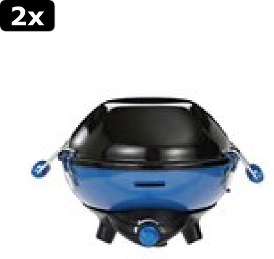 2x Campingaz Party Grill 400 CV Camping kooktoestel 1pits 2000 Watt