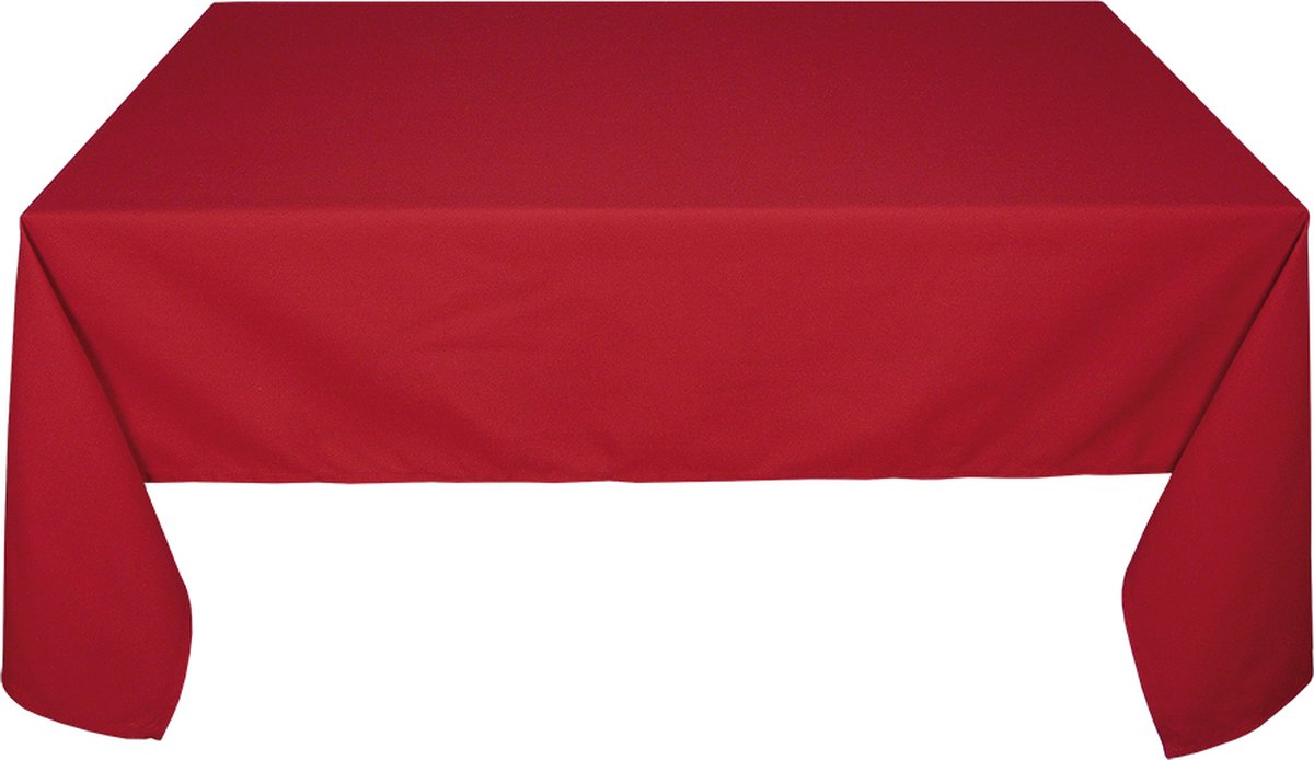Treb Horecalinnen Tafelkleed Red 230x230cm - Treb SP