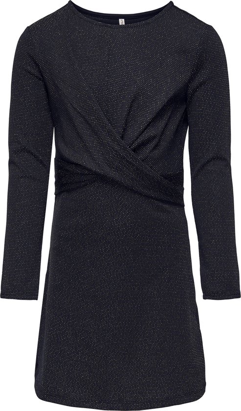 New Queen L S Glitter Dre Black Detail Brown C