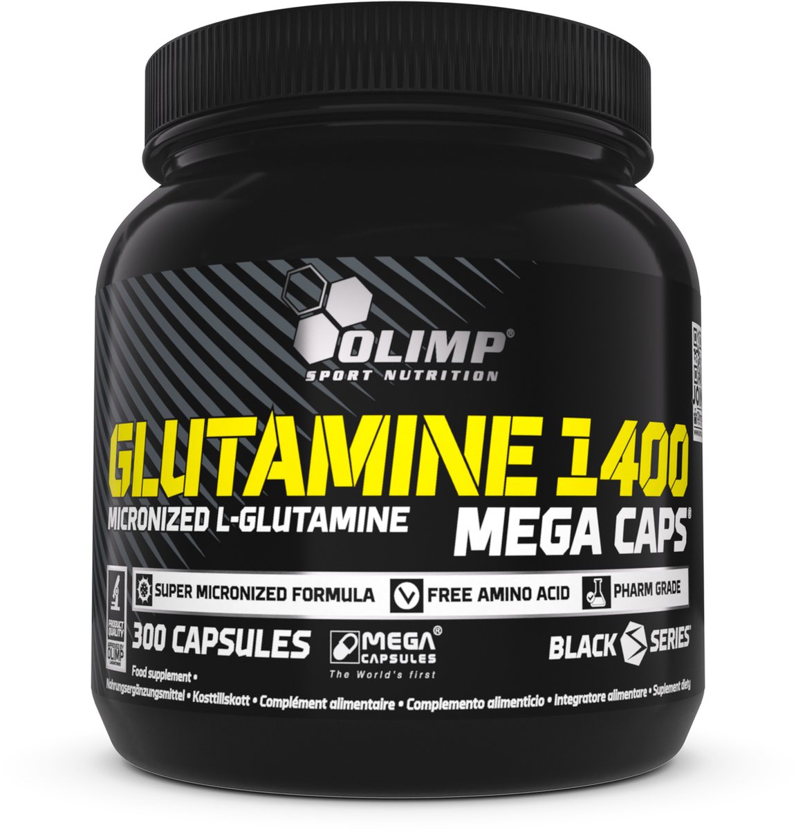 Goedkoopste Olimp Supplements Glutamine Mega Caps 1400 - 300 capsules