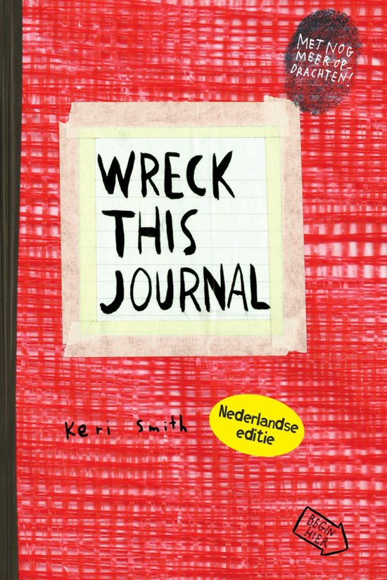 Wreck this journal - cover