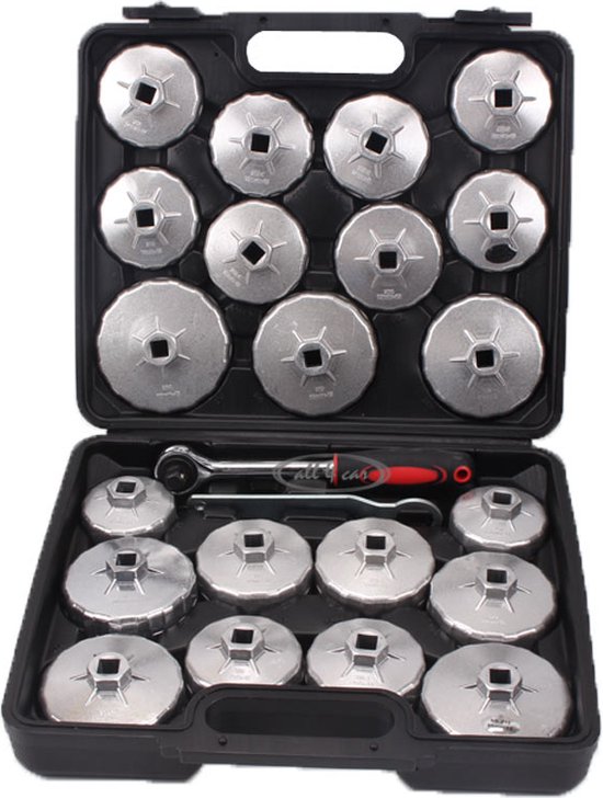 Jeu De 23 Capuchons De Filtre à Huile En Aluminium Pour