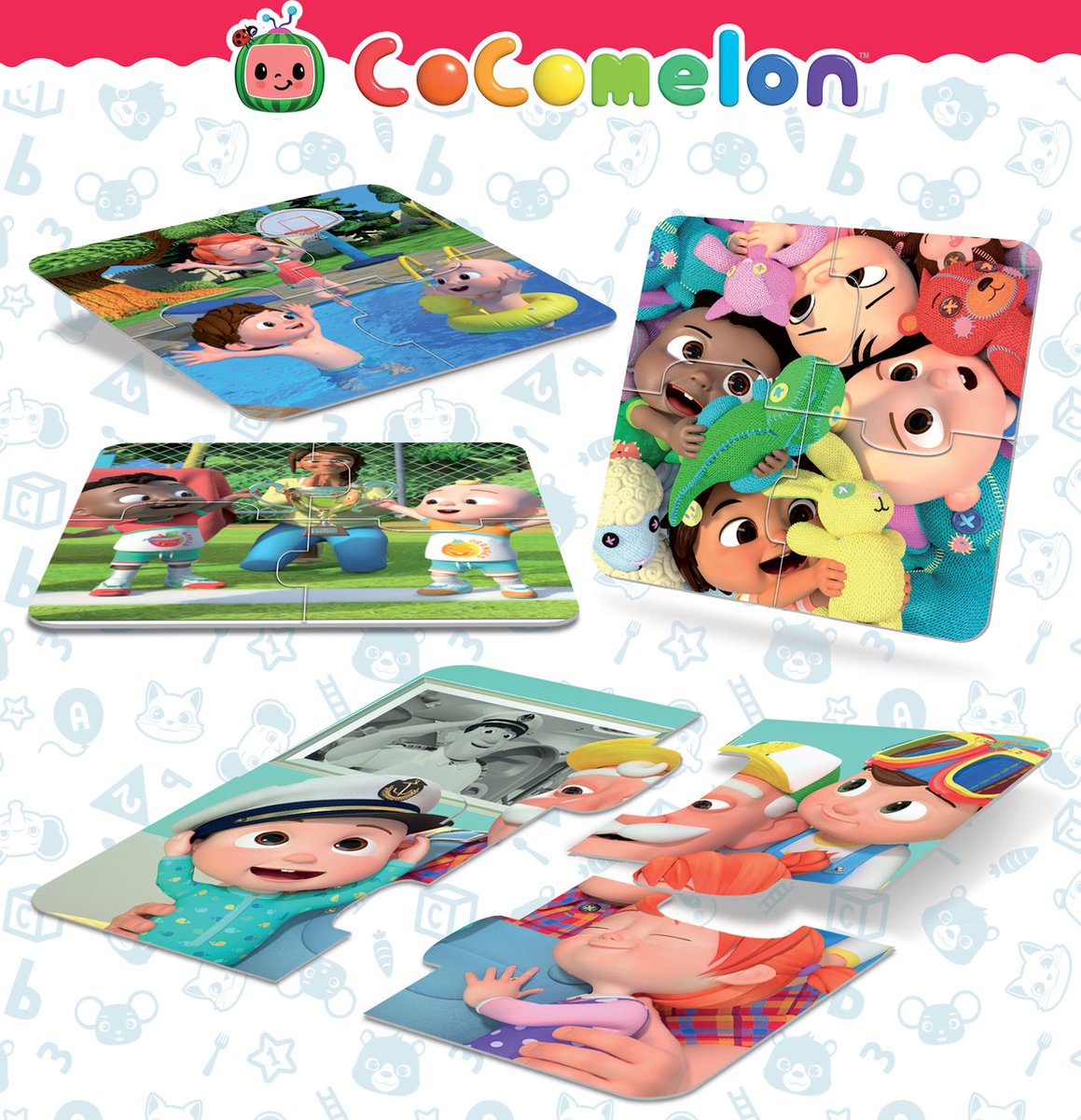 CoComelon 30 delen enorme A tot Z alfabet puzzel vloerpuzzel kinderen leren activiteitsspel