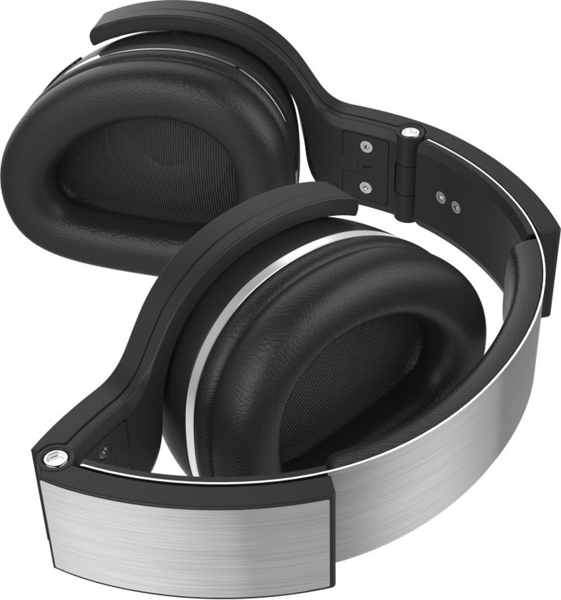 ROY BT 4.1 Bluetooth Headset - 450 mAh batterij - Zwarte en zilveren microfoon