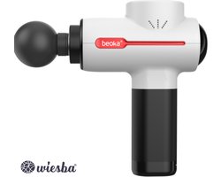Beoka M2 - Massage Gun PRO - Professioneel Massage Pistool - Sport en Relax Massage Apparaat - Zwart Massagepistool - Inclusief Koffer - Wit - Bestseller