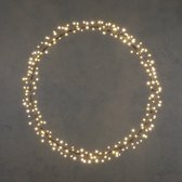Guirlande Lumineuse Luca avec Siècle des Lumières LED Witte Chaud pour l'Extérieur - Ø50 cm - Zwart