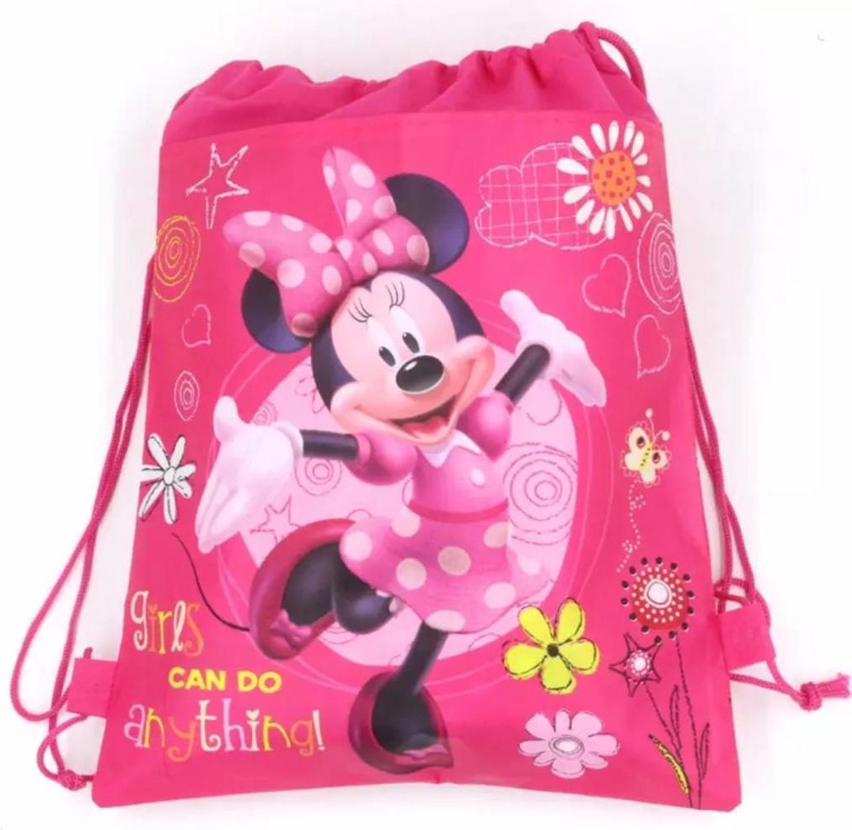 Minni gymtas | Disney | Roze | Zwemmen | Lunch | School | Bloemen | Meisjes | Girls | Kinderen