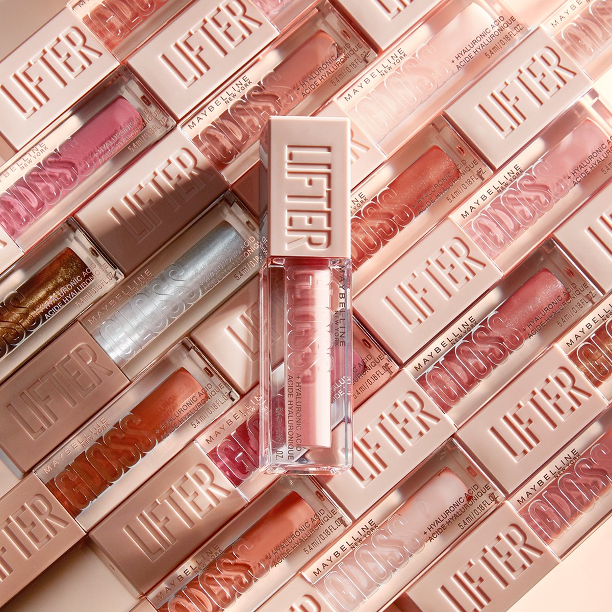Maybelline New York - Lifter Gloss Lipgloss - 9 Topaz - Roze - Glanzende Lipgloss - Lippen met een glossy, vollere look - 5,4ml — cadeau in Verzorging - foto 6