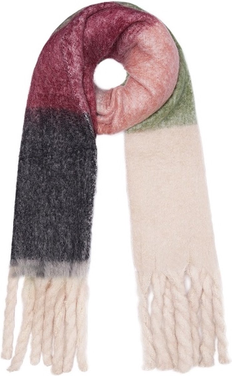 Sjaal Kleurvakken | Multicolor