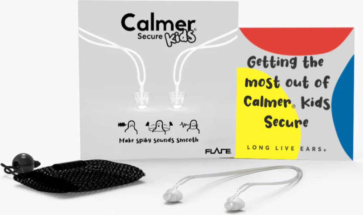 Goedkoopste Flare Audio Calmer Secure Kids - Transparant