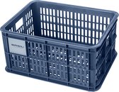 Basil Bicycle Crate S - Klein - 17,5 litres - Blauw