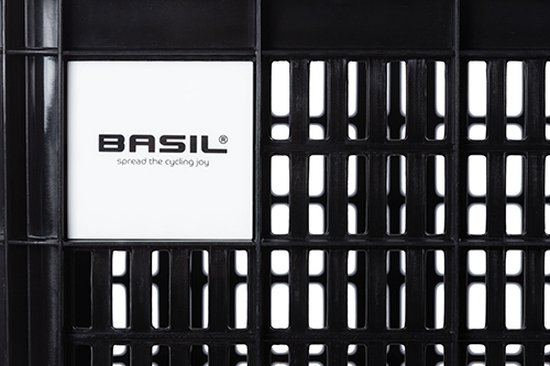 Basil Fietskrat M - Medium - 29.5 Liter - Zwart van Basil — afbeelding 3