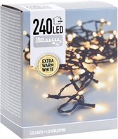 Oneiro’s luxe LED-verlichting - 240 LED's - 18 meter - extra warm wit - kerst - kerstboom - feestdagen - winter - verlichting - binnen - buiten - sfeer