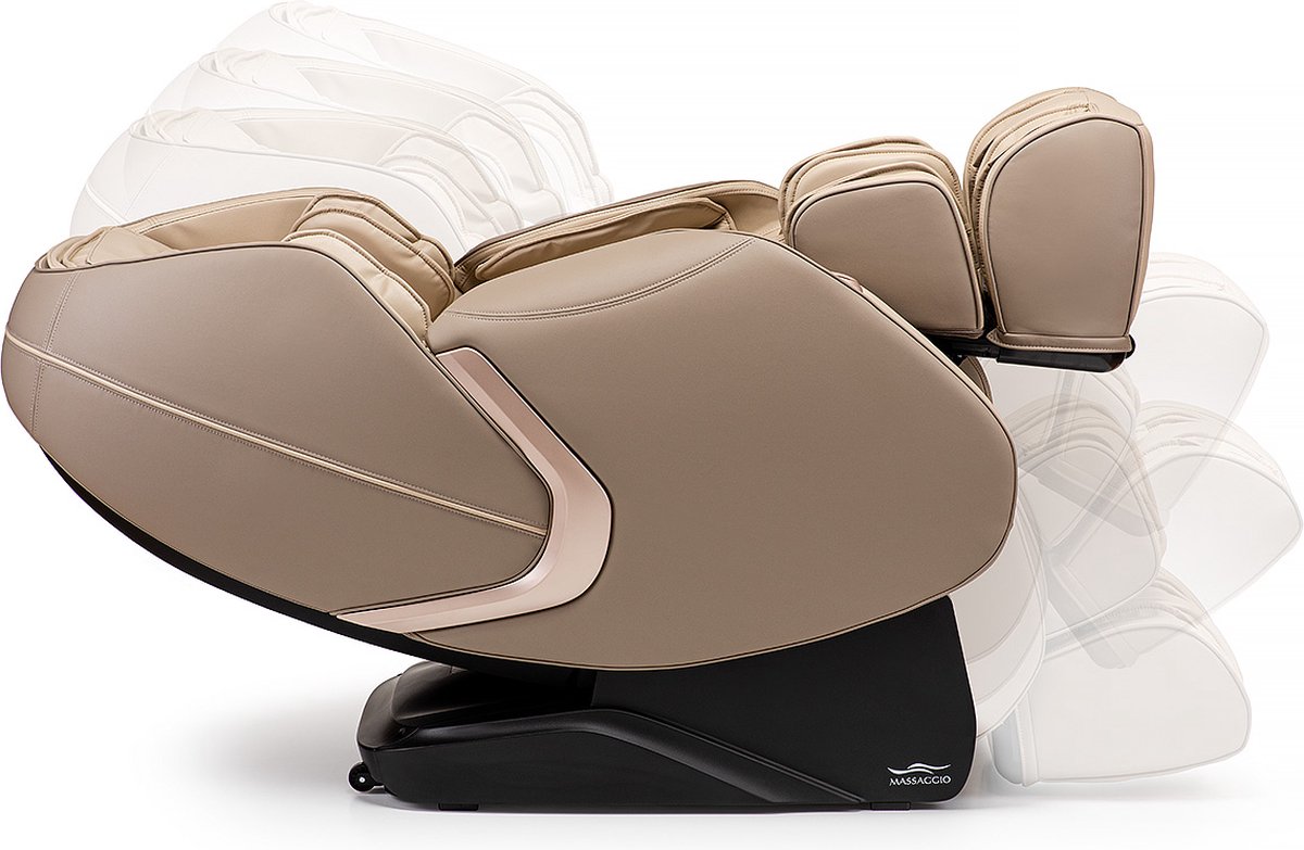 Afbeelding 2 van Massaggio Eccellente 2 Pro Massagestoel Biege Zero Gravity