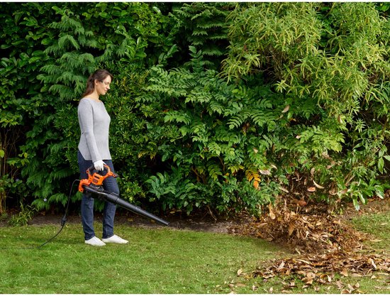 BLACK+DECKER 3000W Bladblazer Tuinruimer 404 km/u blaassnelheid - BEBLV300SB-QS