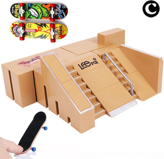 Fingerboard Skatepark Fingerboard Vinger Skateboard Inclusief