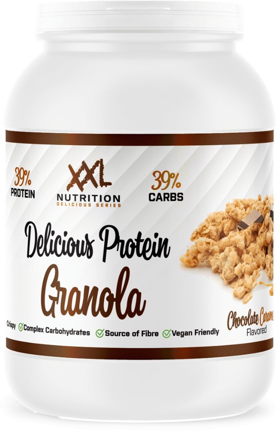 Delicious Protein Granola Chocolade/Caramel 450 gram