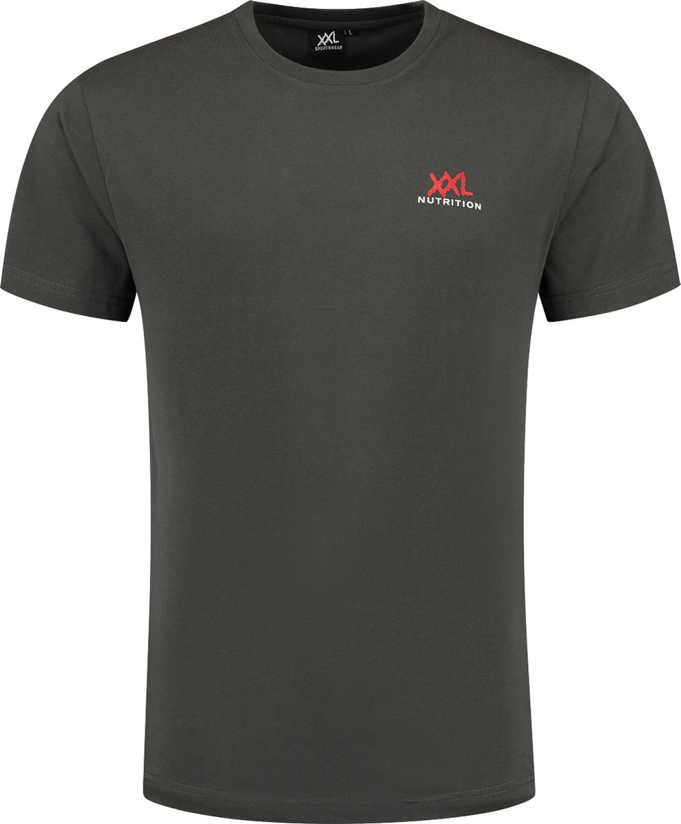 Front Logo T-shirt - Dark Grey - XL