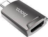Hoco USB C naar HDMI Adapter | 4K Type-C to HDMI converter | Geschikt voor Apple MacBook Air en Pro | Geschikt voor Samsung
