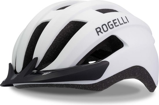 Rogelli Ferox II Fietshelm - Sporthelm - Helm Volwassenen - Wit - Maat S/M - 54-58 cm
