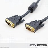 DVI-I Dual link cable, 10m, m/m | Signaalkabel | sam connect kabel