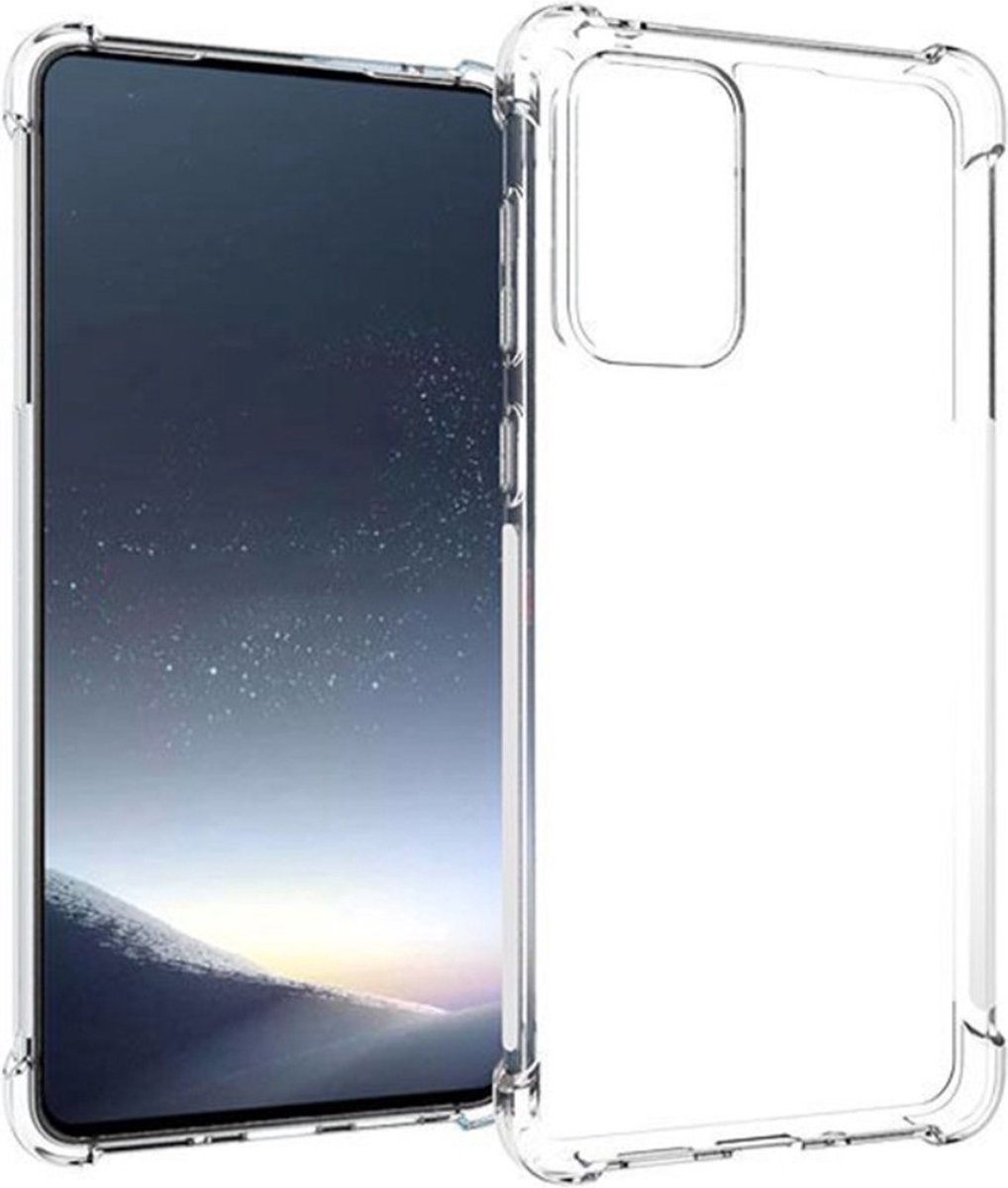 Anti-shock Backcover Galaxy A73 5G TPU Siliconen Transparant
