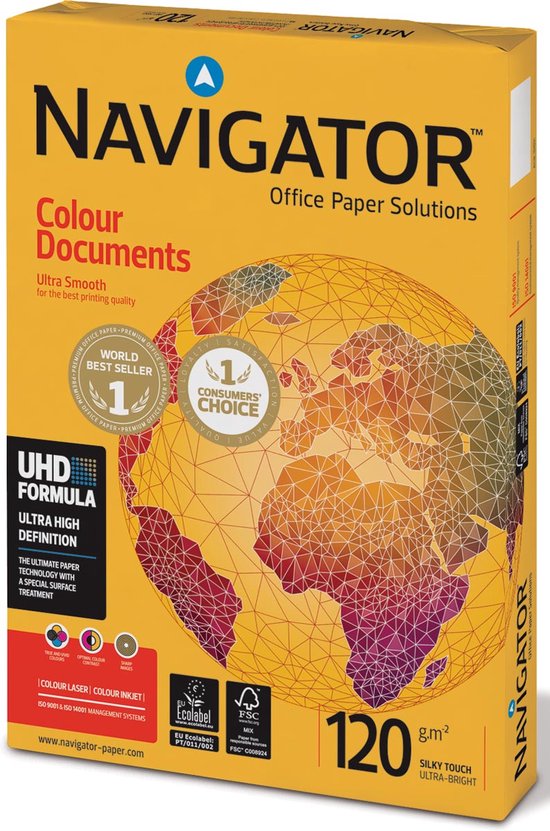 Foto: Navigator papier a3 120g 500v